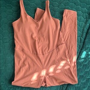 Rust - brown Lulu Align Jumpsuit